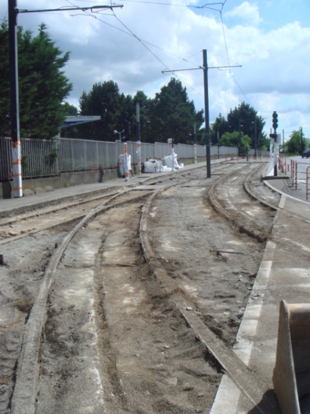 Chantier tramway